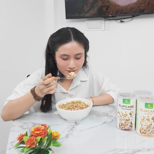 Granola Elipcare - Bữa ăn lành mạnh, tiện lợi